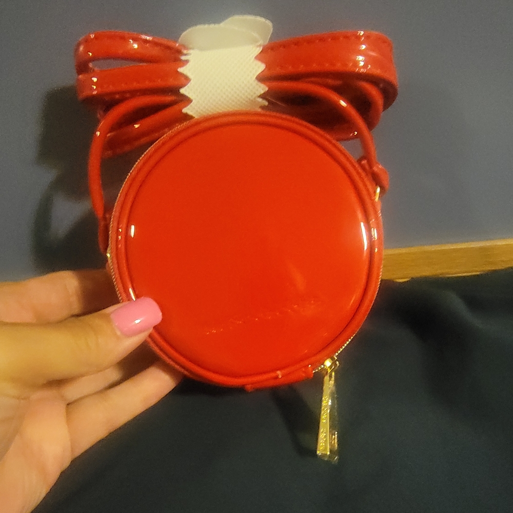 Marc Jacobs Red Mini Bag with Glossy Finish
